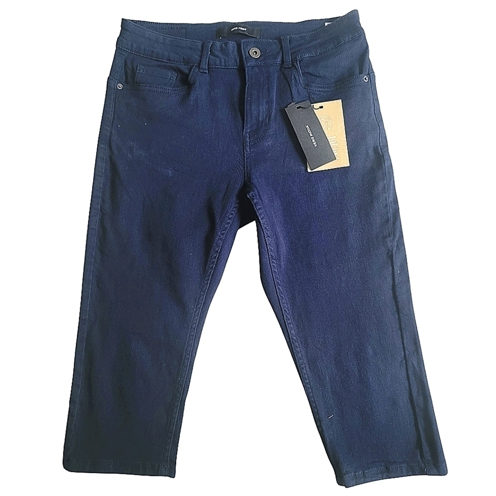 NWT Vero Moda Pedal Pusher Pants Size Size M in Dark Blue